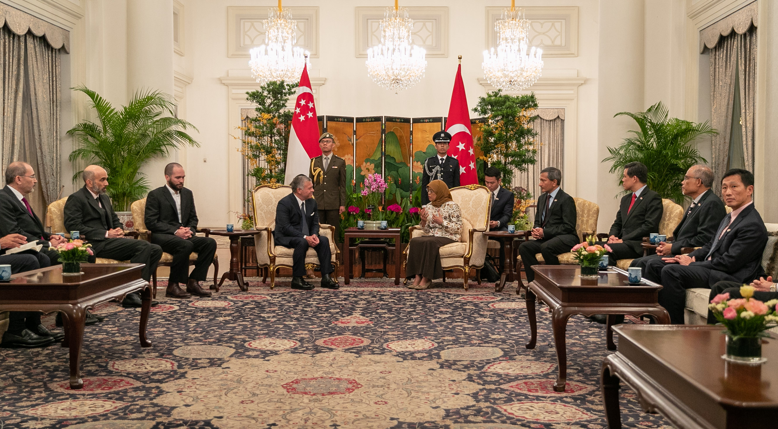 His Majesty King Abdullah II Holds Bilateral Talks With President Of ...